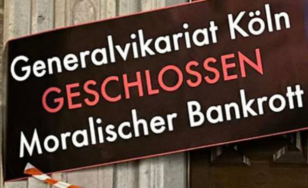 Read more about the article Generalvikariat Köln geschlossen – Moralischer Bankrott